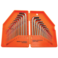 Hex Key Set, 30 Pcs., Metric & Imperial Southpoint Industrial Supply