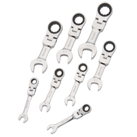 Stubby Wrench Set, Combination, 8 Pieces, Imperial Southpoint Industrial Supply