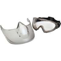 Lunettes de s&eacute;curit&eacute; Capstone Shield avec &eacute;cran facial amovible, Lentille Transparent, Antibu&eacute;e, Ventilation Directe/Ferm&eacute; Southpoint Industrial Supply