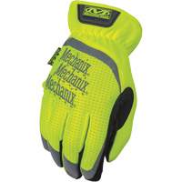 FastFit&reg; High-Visibility Work Gloves, Synthetic Palm, Size Medium/9 Southpoint Industrial Supply
