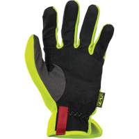 FastFit&reg; High-Visibility Work Gloves, Synthetic Palm, Size Medium/9 Southpoint Industrial Supply