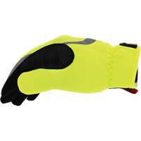 FastFit&reg; High-Visibility Work Gloves, Synthetic Palm, Size Medium/9 Southpoint Industrial Supply