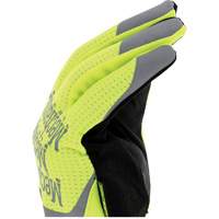 FastFit&reg; High-Visibility Work Gloves, Synthetic Palm, Size Medium/9 Southpoint Industrial Supply