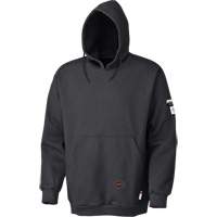 335 Flame-Resistant Pullover Hoodie, Men's, Large, Black, 22 cal/cm² Southpoint Industrial Supply