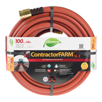 Contractor/FARM Water Hose, PVC, 5/8" dia. x 100' Southpoint Industrial Supply