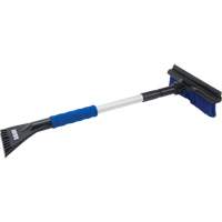 Snow Brush, Telescopic, Polypropylene Blade, 32-1/2" Long, Blue Southpoint Industrial Supply