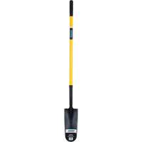 Drain Spade Shovel, Tempered Steel, 14" x 6" Blade, 46" L, Straight Handle Southpoint Industrial Supply