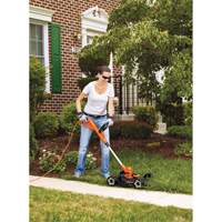 3-in-1 Compact Mower, Push Walk-Behind, Electric, 12" Cutting Width Southpoint Industrial Supply