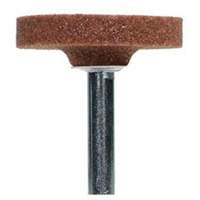 Vitrified Bond Mounted Points, W235, Aluminum Oxide, 1-1/2" Dia., 1/4" L, 60 Grit Southpoint Industrial Supply