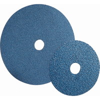 BlueFire&reg; F826P Fibre Discs, Zirconia Alumina, 24, 7" Dia x 7/8" Arbor Southpoint Industrial Supply