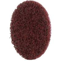 Disque de conditionnement de surface Roloc Scotch-Brite, 1" dia., Grain Moyen, Oxyde d'aluminium Southpoint Industrial Supply