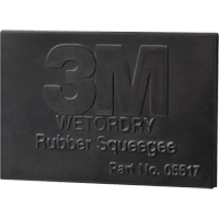 Wetordry™ Rubber Squeegee, 3", Rubber NT988 | Southpoint Industrial Supply