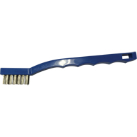Petites brosses de nettoyage, Acier inoxydable, 3 x 7 rangs de fils, Longueur 7-3/4" Southpoint Industrial Supply