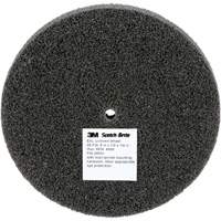 Scotch-Brite EXL Unitized Wheel, 5" x 1/2", 1/4" Arbor, Fine Grit, Silicon Carbide Southpoint Industrial Supply