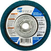 Vortex Rapid Blend Non-Woven Depressed Center Abrasive Disc, 4-1/2" Dia., 100-120 Grit, Aluminum Oxide Southpoint Industrial Supply