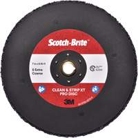 Disque  Clean and Strip  XT Pro Scotch-Brite, 7" dia., Grain Extra grossier, Carbure de silicium Southpoint Industrial Supply