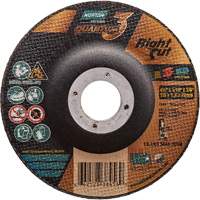 Quantum3 RightCut Cutting Wheel, 4-1/2" x 1/16", 7/8" Arbor, Type 27, Ceramic Alumina, 13580 RPM Southpoint Industrial Supply