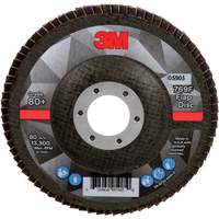 Disque &agrave; lamelles &agrave; changement rapide 769F, 4-1/2" x 7/8", Type 27, Grain 80+, C&eacute;ramique Southpoint Industrial Supply