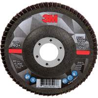 769F Quick Change Flap Disc, 4-1/2" x 7/8", Type 27, 40+ Grit, Ceramic Southpoint Industrial Supply