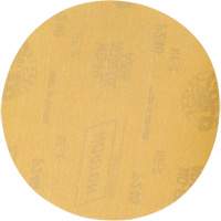 Disque de ponçage en papier H&L Gold Reserve A296 avec trous d'aspiration, dia 6", Grain 240, Oxyde d'aluminium, Poids C Southpoint Industrial Supply