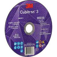 Cubitron 3 Cut-Off Wheel, 6" x 0.045", Type T27, Ceramic, 10200 RPM Southpoint Industrial Supply