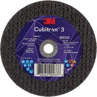 Meule &agrave; tronçonner Cubitron 3, 4" x 0,035", Arbre de 3/8", Type T1, C&eacute;ramique, 21000 Tr/min Southpoint Industrial Supply