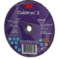 Cubitron 3 Cut-Off Wheel, 4" x 1/8", 3/8" Arbor, Type T1, Ceramic, 21000 RPM Southpoint Industrial Supply