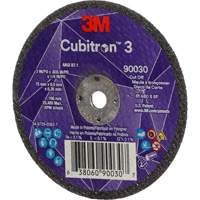 Meule &agrave; tronçonner Cubitron 3, 3" x 0,035", Arbre de 1/4", Type T1, C&eacute;ramique, 21000 Tr/min Southpoint Industrial Supply