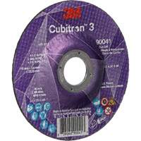 Meule &agrave; tronçonner Cubitron 3, 4-1/2" x 0,045", Arbre de 7/8", Type T27, C&eacute;ramique, 13 300 Tr/min Southpoint Industrial Supply