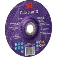 Cubitron 3 Cut-Off Wheel, 6" x 0.045", 7/8" Arbor, Type T27, Ceramic, 10200 RPM Southpoint Industrial Supply