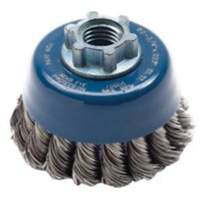 Brosse-boisseau &agrave; fils nou&eacute;s, 2-3/4" dia. x 5/8"-11 arbre Southpoint Industrial Supply
