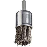 Brosse &agrave; fils nou&eacute;s avec moyeu, 1" dia. x 1/4" arbre Southpoint Industrial Supply