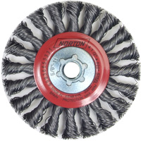 Roue compl&egrave;te de c&acirc;ble de torsion, Dia. 4", Fils 0,02", Arbre 5/8"-11, Acier Southpoint Industrial Supply