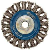 Roue compl&egrave;te de c&acirc;ble de torsion, Dia. 5", Fils 0,02", Arbre 5/8"-11, Acier inoxydable Southpoint Industrial Supply