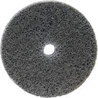 Disque unifi&eacute; non tiss&eacute; Bear-Tex, 2" x 1/4", Arbre de 1/4", Grain de Moyen, Oxyde d'aluminium Southpoint Industrial Supply