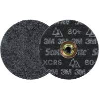 Scotch-Brite Precision Heavy-Duty Surface Conditioning Quick Change Disc, HD-DN, 5" Dia., 80+ Grit, Ceramic Southpoint Industrial Supply