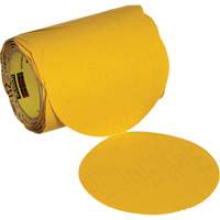 Disque abrasif dor&eacute; en rouleau Stikit 09317, 6" dia., Grain 320, Oxyde d'aluminium Southpoint Industrial Supply