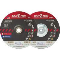 Meule haute performance pour pipelines Sait Z-Tech, 6" x 1/8", Arbre 5/8"-11, Zirconium, Type 27 Southpoint Industrial Supply