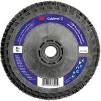 Disque &agrave; lamelles Cubitron 3 1169F, 4-1/2" x 5/8"-11, Type T27, Grain 40+, C&eacute;ramique Southpoint Industrial Supply