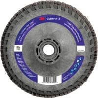 Disque &agrave; lamelles Cubitron 3 1169F, 5" x 5/8"-11, Type T27, Grain 60+, C&eacute;ramique Southpoint Industrial Supply