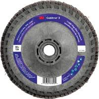 Disque &agrave; lamelles Cubitron 3 1169F, 5" x 5/8"-11, Type T29, Grain 60+, C&eacute;ramique Southpoint Industrial Supply