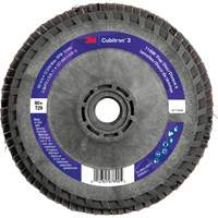 Disque &agrave; lamelles Cubitron 3 1169F, 5" x 5/8"-11, Type T29, Grain 80+, C&eacute;ramique Southpoint Industrial Supply