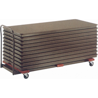 Flat Stacking Table Caddies, 97.5" W x 31.25" D x 36.25" H OG341 | Southpoint Industrial Supply