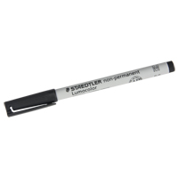 Lumocolor<sup>®</sup> Non Permanent Medium Tip Black Marker OB406 | Southpoint Industrial Supply