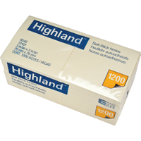 Highland™ Note Message Pads OC140 | Southpoint Industrial Supply