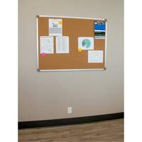 Corkboard, 18" H x 24" W ON593 | Southpoint Industrial Supply