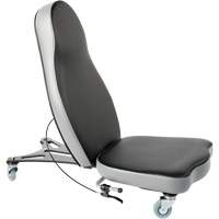 Chaise ergonomique Flex 2, Vinyle, Noir Southpoint Industrial Supply