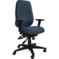 Cierra Petite Series Ergonomic Chairs, Fabric, Blue, 300 lbs. Capacity Southpoint Industrial Supply
