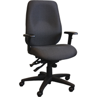 Cierra Ergonomic Chairs, Fabric, Black, 275 lbs. Capacity Southpoint Industrial Supply