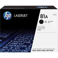 81A Laser Printer Toner Cartridge, New, Black OQ346 | Southpoint Industrial Supply